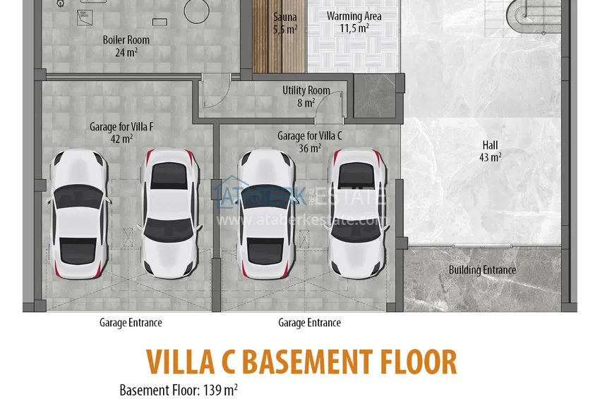 Buy cheap Luxury villas in Alanya with citizenship rights - directly from the developer 2 