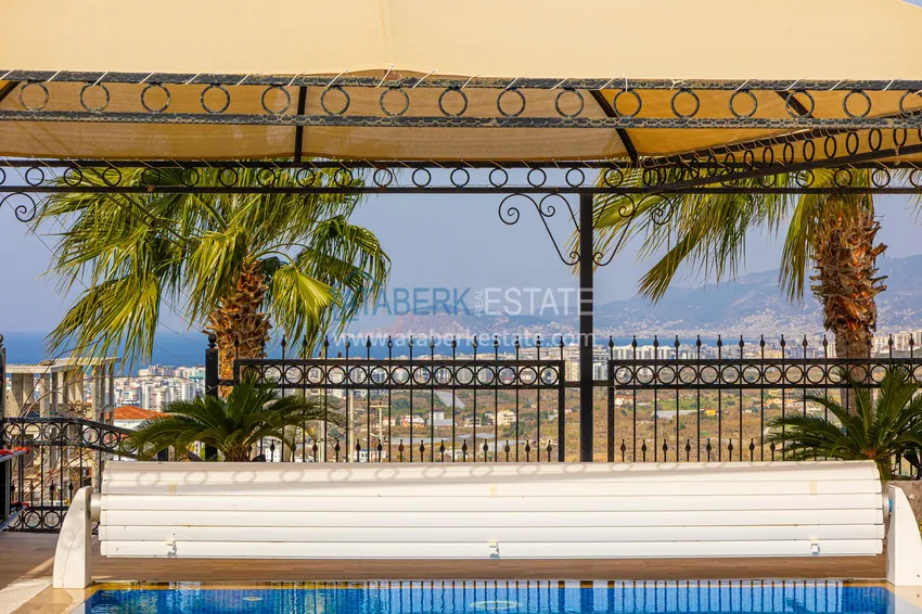 Private luxury 5+2 villa for citizenship in Kargicak, Alanya — with a high level of equipment 13 