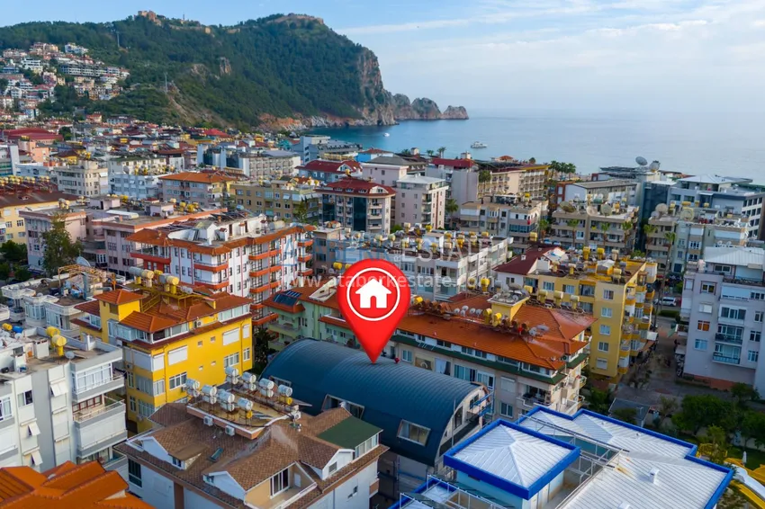 Citizenship apartments from a developer in the center of Alanya - 250 m from Cleopatra beach 1 