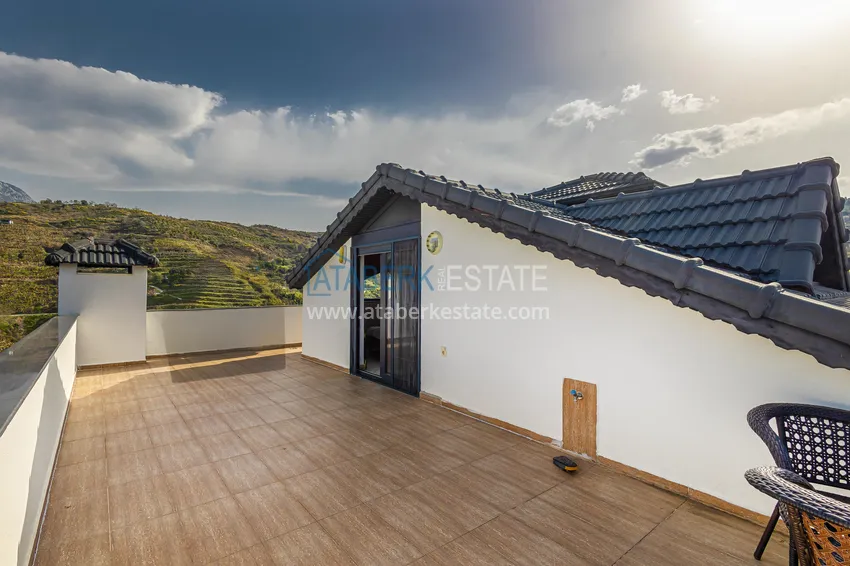 Purchase  Private luxury 5+2 villa for citizenship in Kargicak, Alanya — with a high level of equipment 20 