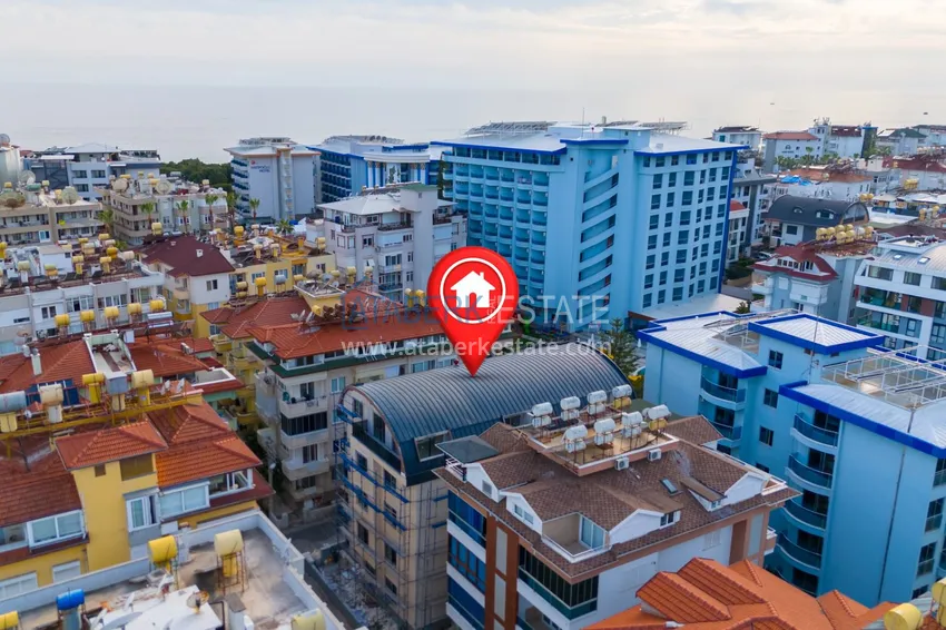 Citizenship apartments from a developer in the center of Alanya - 250 m from Cleopatra beach 2 