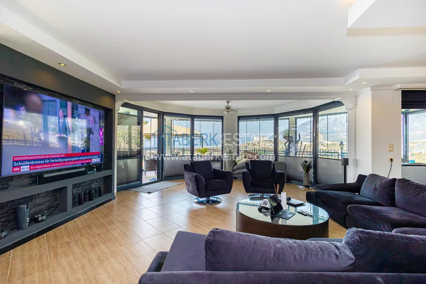 Purchase  Private luxury 5+2 villa for citizenship in Kargicak, Alanya — with a high level of equipment 3 