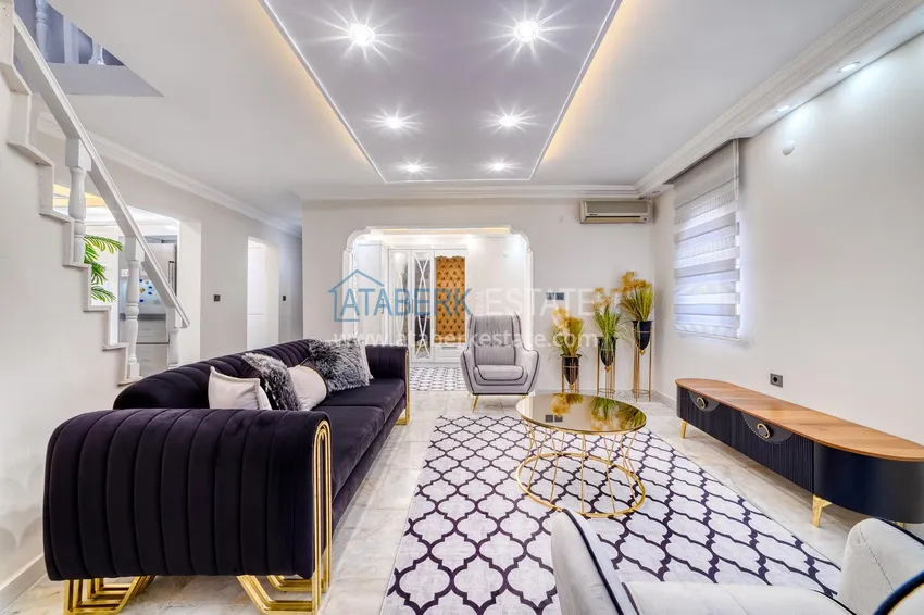 Purchase  4+1 villa for a residence permit in Turkler, Alanya — with new furniture and a swimming pool 4 