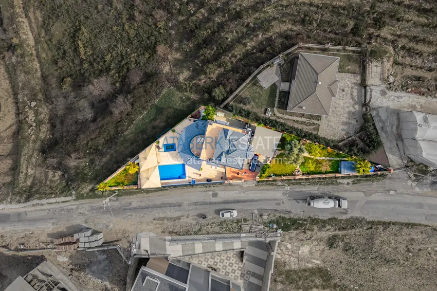 Private luxury 5+2 villa for citizenship in Kargicak, Alanya — with a high level of equipment 6 