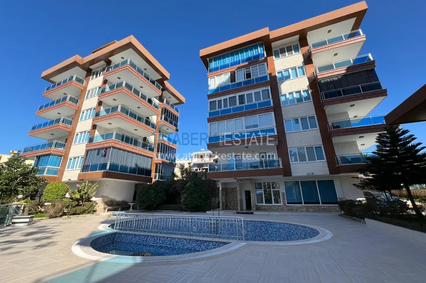 Linear 3+1 apartment with sea view in Tosmur, Alanya - suitable for citizenship and residence permit 2 