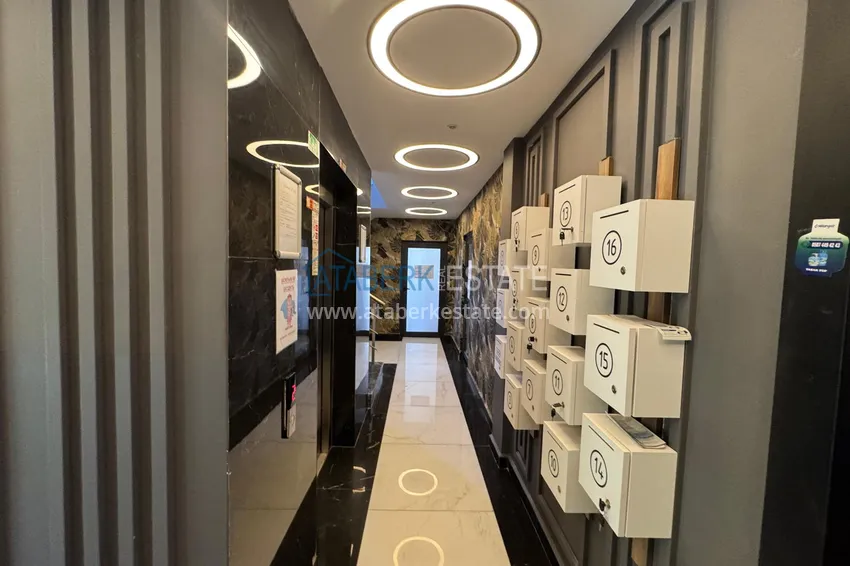 Garden duplex 2+1 with furniture in Oba - at a special price 13