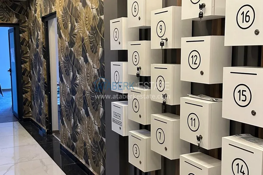 Garden duplex 2+1 with furniture in Oba - at a special price 14