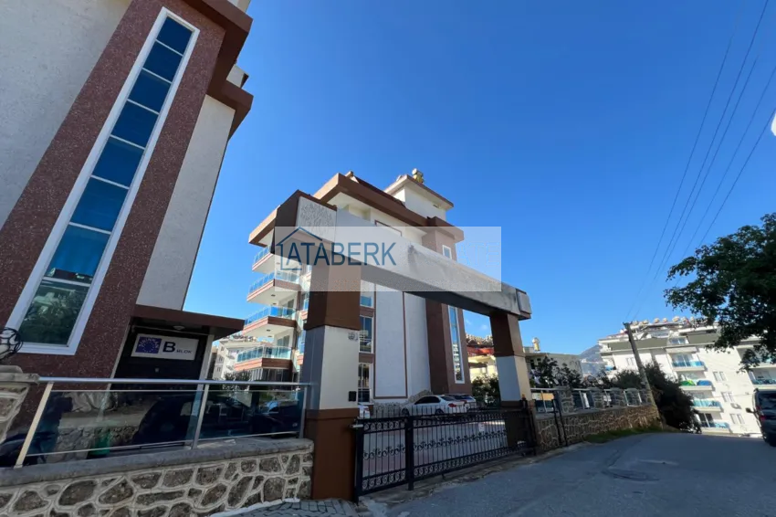 Linear 3+1 apartment with sea view in Tosmur, Alanya - suitable for citizenship and residence permit 4 