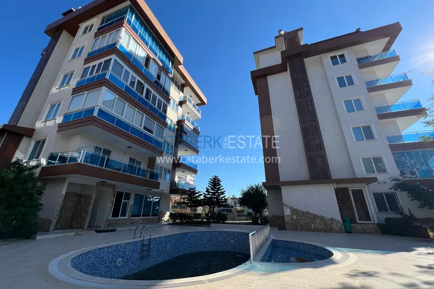 Linear 3+1 apartment with sea view in Tosmur, Alanya - suitable for citizenship and residence permit 5 