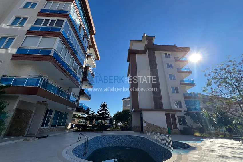 Linear 3+1 apartment with sea view in Tosmur, Alanya - suitable for citizenship and residence permit 6 