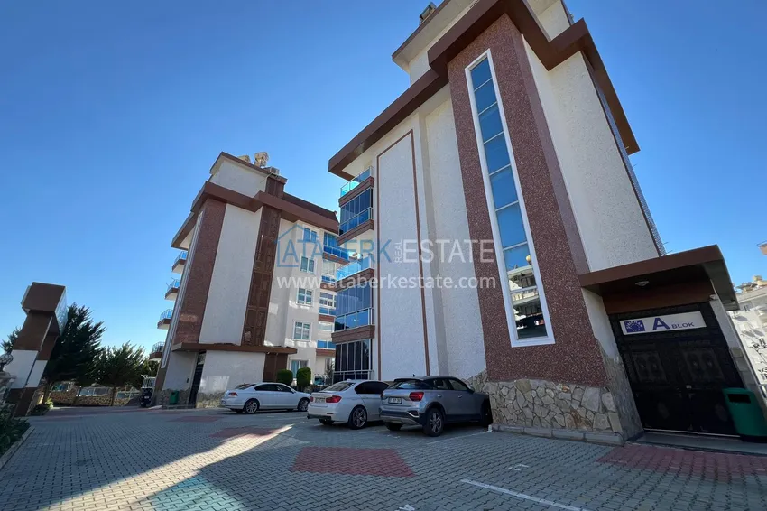 Linear 3+1 apartment with sea view in Tosmur, Alanya - suitable for citizenship and residence permit 7 