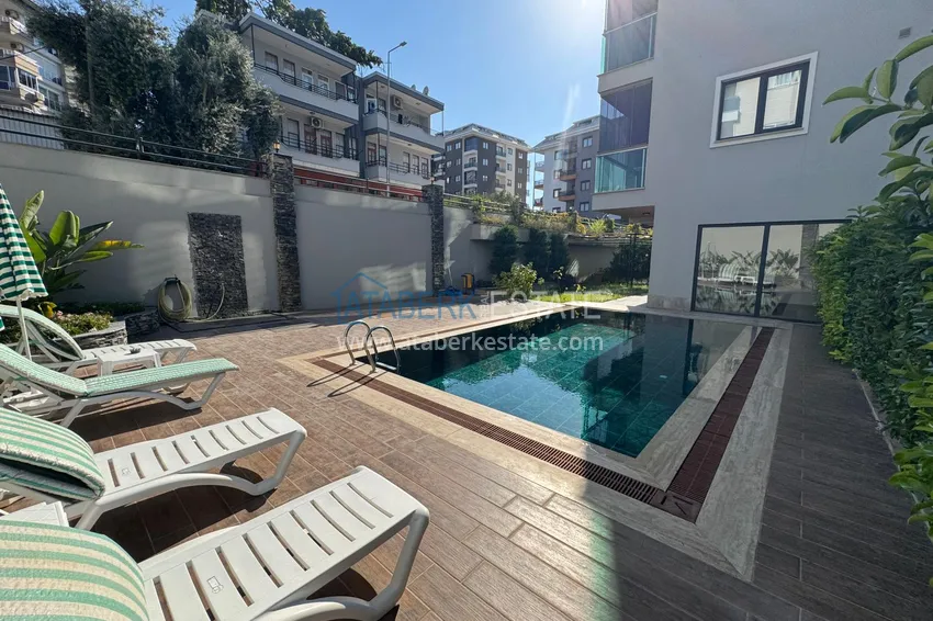 Garden duplex 2+1 with furniture in Oba - at a special price 6