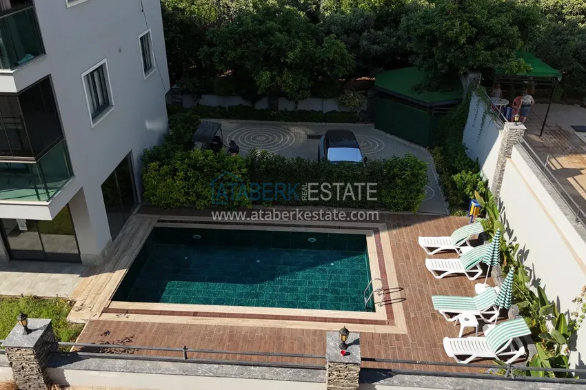 Garden duplex 2+1 with furniture in Oba - at a special price 7