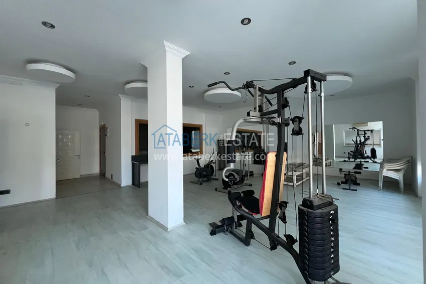Linear 3+1 apartment with sea view in Tosmur, Alanya - suitable for citizenship and residence permit 9 