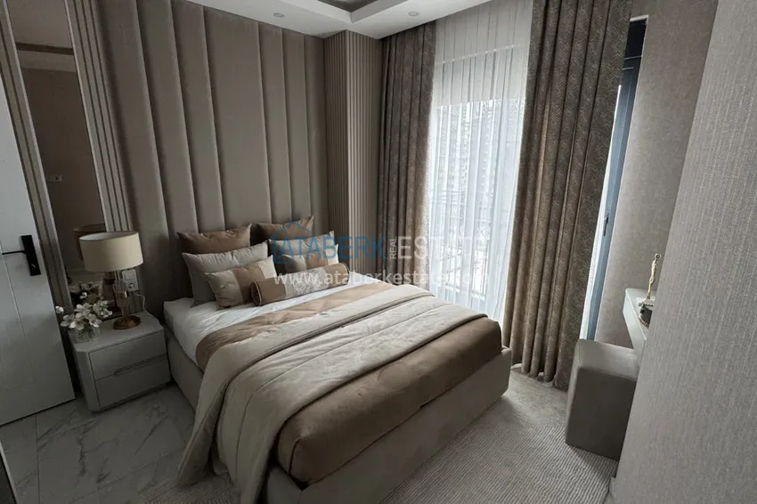 Purchase  A project of a comfortable residential complex under construction in Tosmur, Alanya 10 