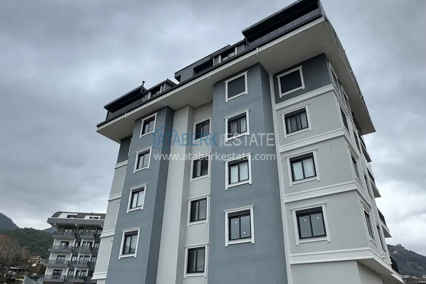 1+1 apartment in Alanya Upper Oba district - Ciplakli 2 