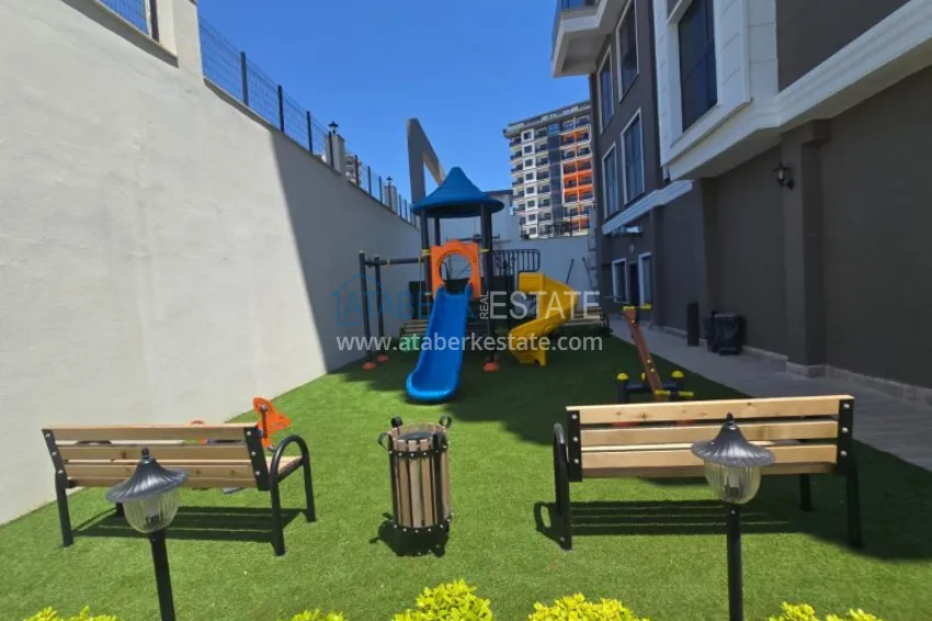 1+1 apartment with a fine finish in a modern complex - Mahmutlar district, Alanya 6 