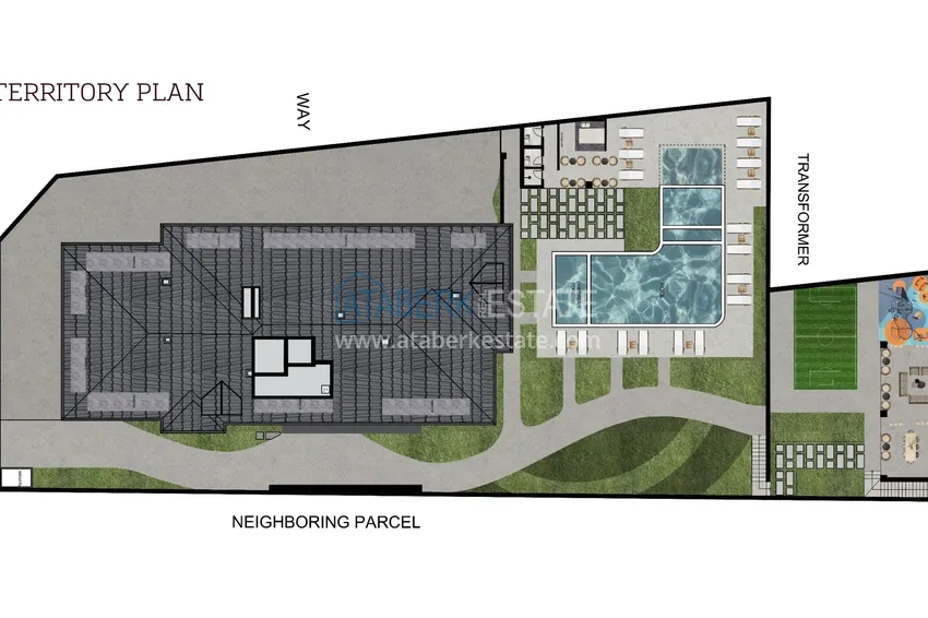 Buy cheap Modern residential complex in the center of Mahmutlar - real estate directly from the developer 1