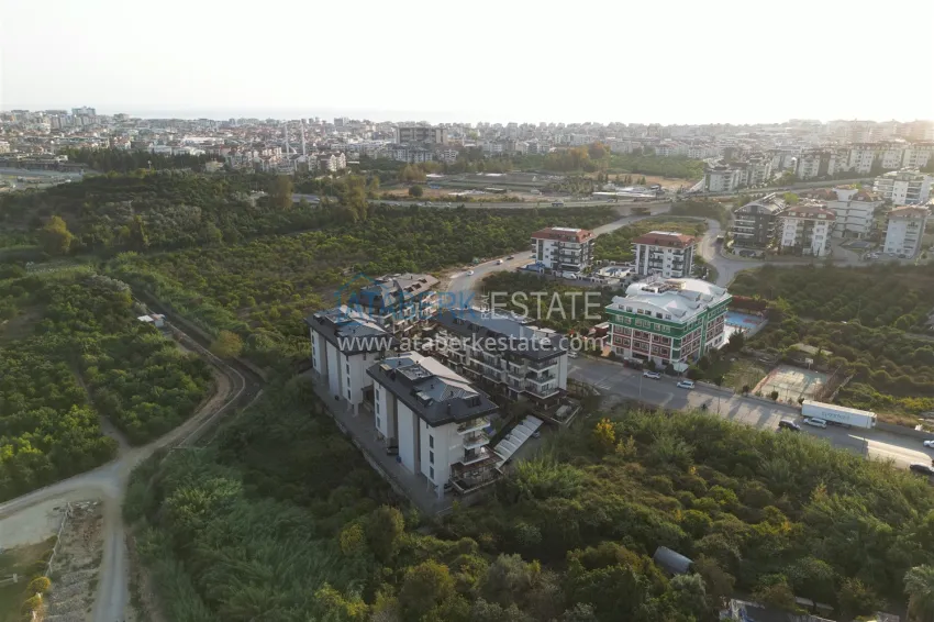 3+1 duplex penthouse in the Upper Oba area — furnished and with mountain views 10 