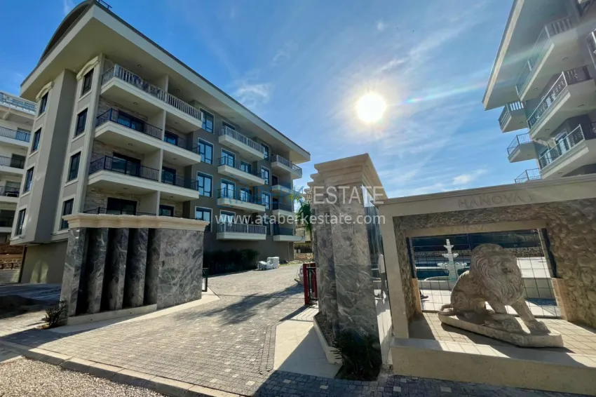 1+1 apartment in Oba, Alanya - new, with a fine finish 1 