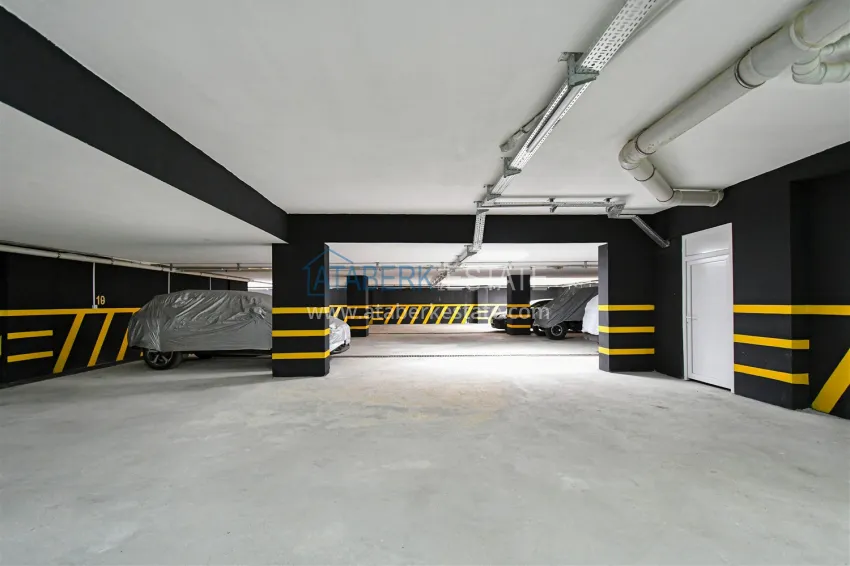 1+1 apartment with mountain views in Mahmutlar - Saturday market area 12 