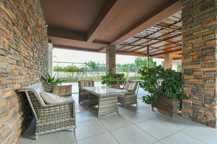 3+1 duplex penthouse in the Upper Oba area — furnished and with mountain views 12 