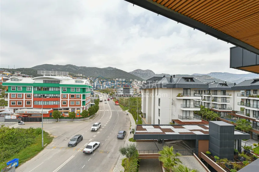 Purchase 3+1 duplex penthouse in the Upper Oba area — furnished and with mountain views 12 