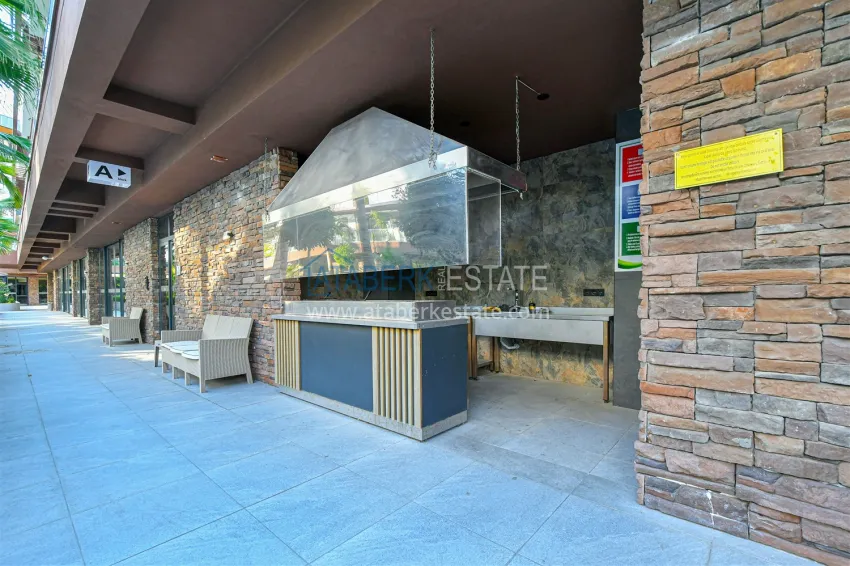 3+1 duplex penthouse in the Upper Oba area — furnished and with mountain views 13 