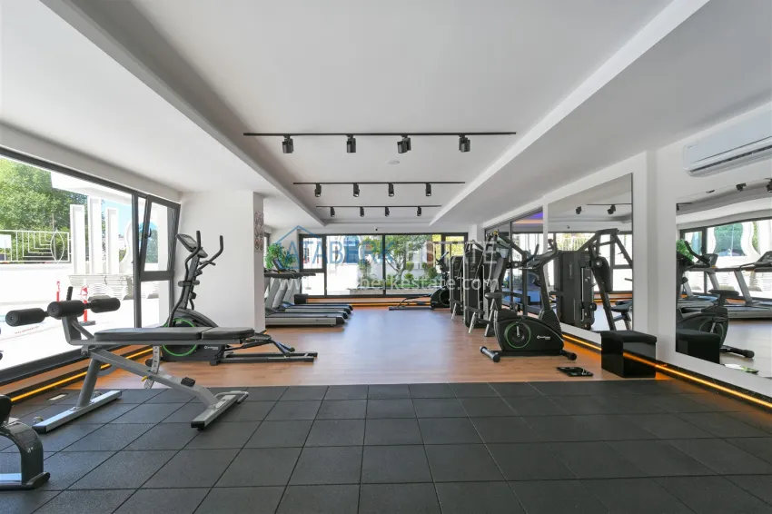 1+1 apartment with mountain views in Mahmutlar - Saturday market area 14 