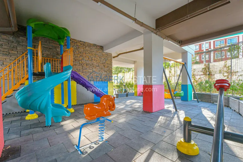 3+1 duplex penthouse in the Upper Oba area — furnished and with mountain views 14 