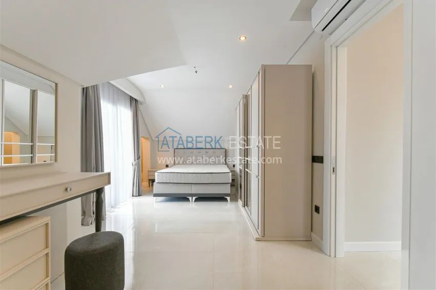 Purchase 3+1 duplex penthouse in the Upper Oba area — furnished and with mountain views 18 