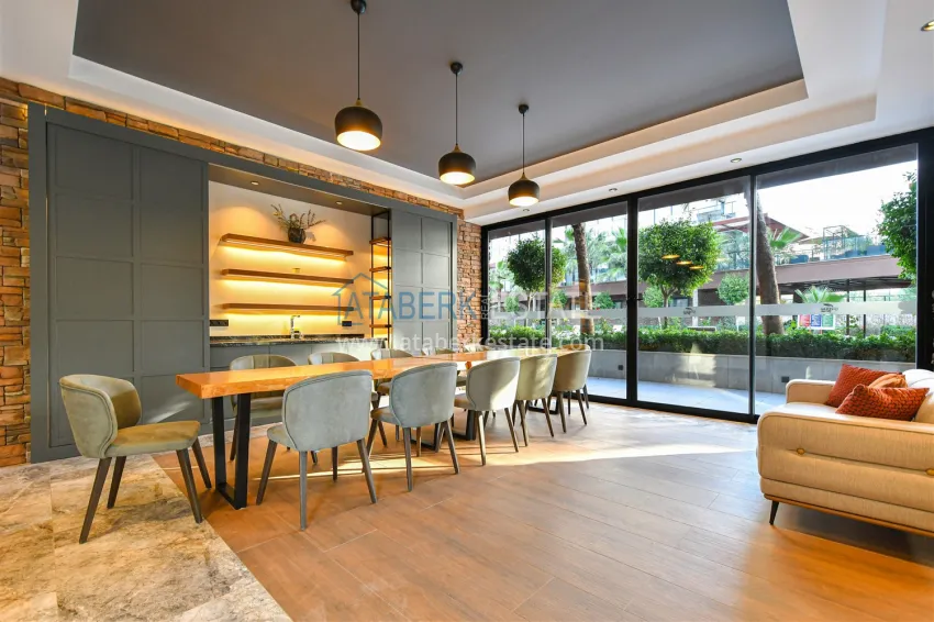 3+1 duplex penthouse in the Upper Oba area — furnished and with mountain views 20 