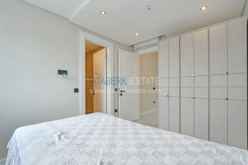 Purchase 3+1 duplex penthouse in the Upper Oba area — furnished and with mountain views 24 