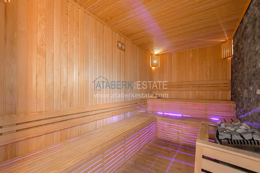 3+1 duplex penthouse in the Upper Oba area — furnished and with mountain views 26 