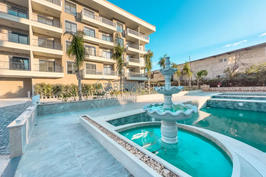 1+1 apartment in Oba, Alanya - new, with a fine finish 3 