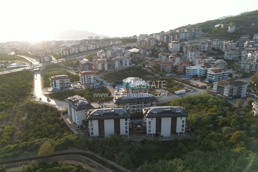 3+1 duplex penthouse in the Upper Oba area — furnished and with mountain views 3 