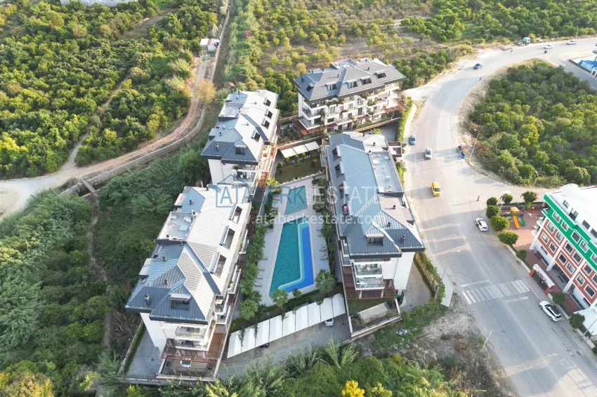 3+1 duplex penthouse in the Upper Oba area — furnished and with mountain views 6 