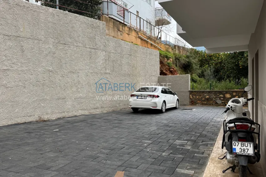 New 1+1 apartment with mountain views in Alanya, Upper Oba district - Kizilcaşehir 9 