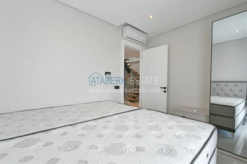 Purchase 3+1 duplex penthouse in the Upper Oba area — furnished and with mountain views 9 