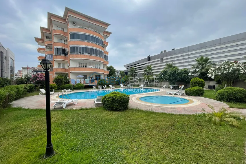 Furnished 2+1 apartment in Oba, Alanya 1 