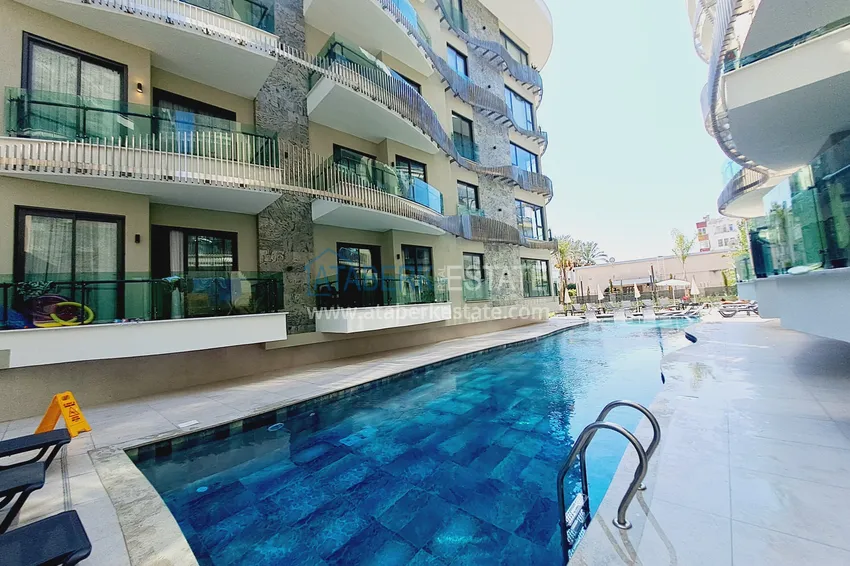 Turnkey one-bedroom apartment in the center of Alanya - suitable for short-term rent 1 