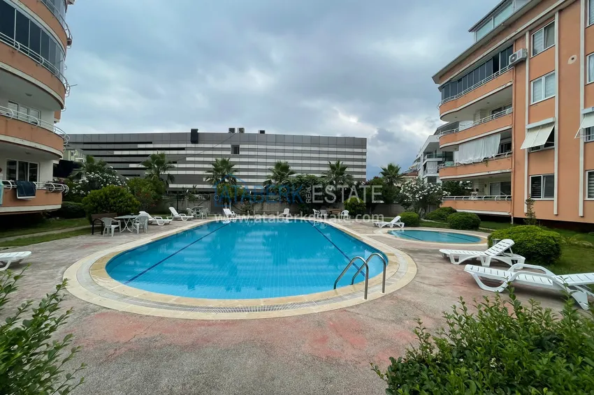 Furnished 2+1 apartment in Oba, Alanya 3 