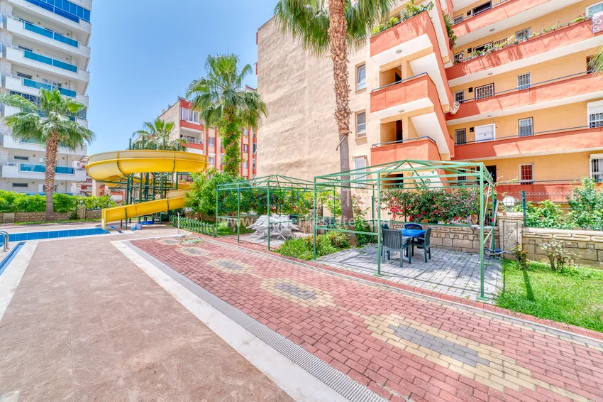 Furnished 3+1 apartment with sea view in the center of Mahmutlar 5 