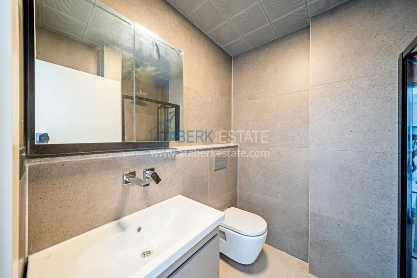 Purchase  One bedroom apartment in the center of Avsallar — fine finish, sea view   4 