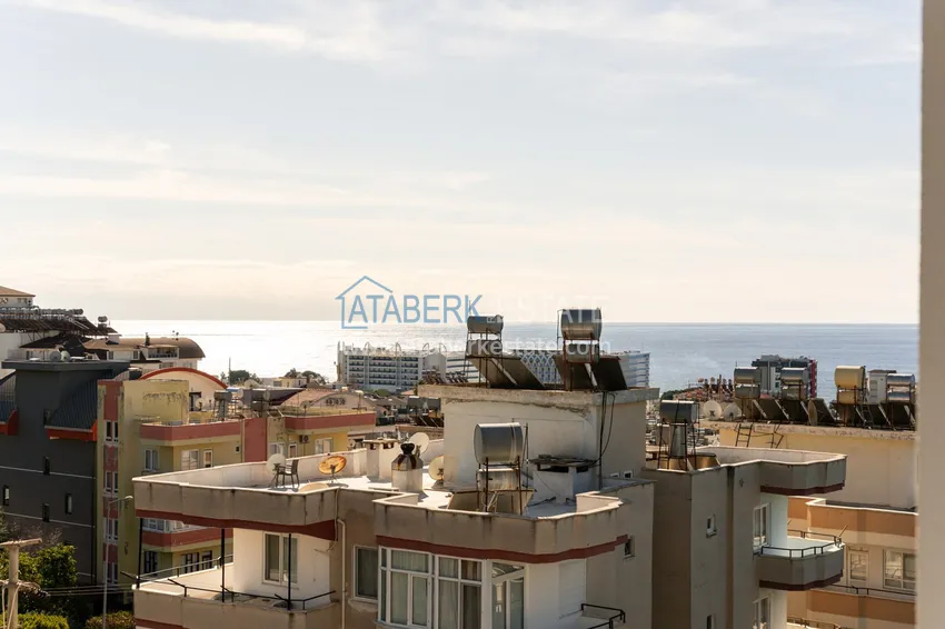 Purchase  One bedroom apartment in the center of Avsallar — fine finish, sea view   8 