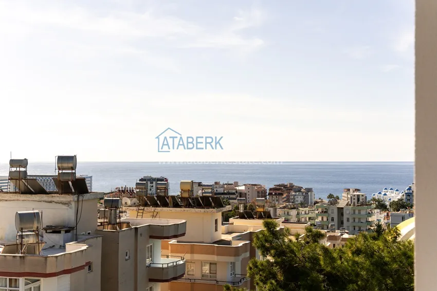 Purchase  One bedroom apartment in the center of Avsallar — fine finish, sea view   9 