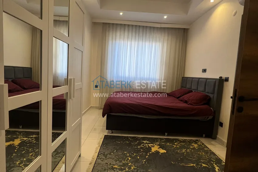 Purchase Furnished three-room apartment in Mahmutlar — in a resort-style complex 10