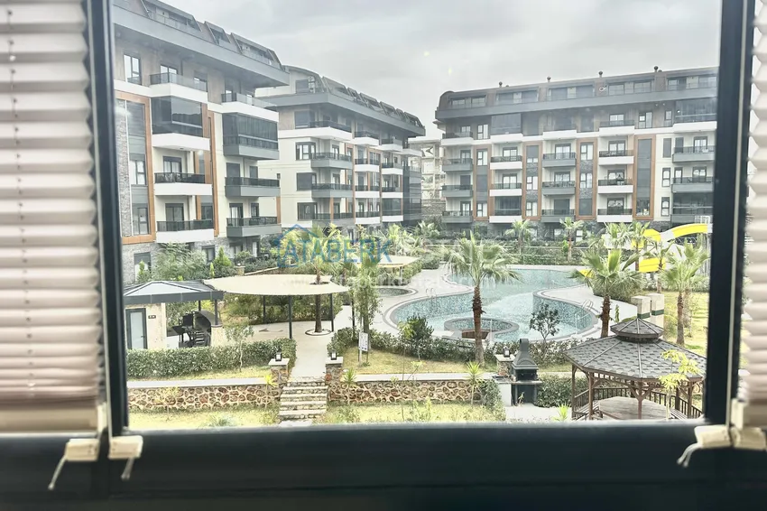 Purchase  One bedroom apartment in Alanya, Oba district - furnished and with a glazed balcony  11 