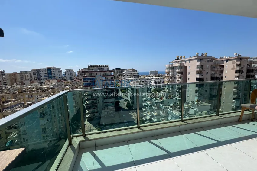 Purchase 2+1 apartment with sea view in Mahmutlar — Tuesday market area 12 