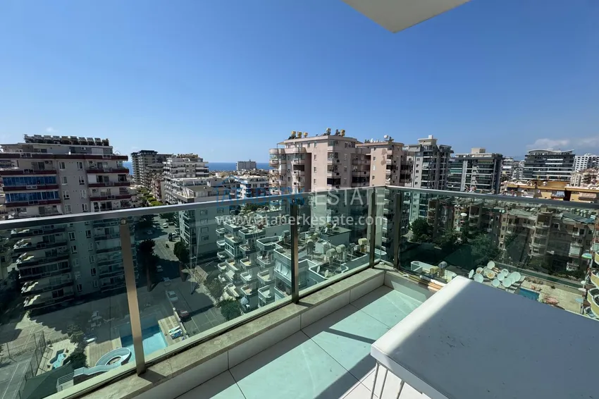 Purchase 2+1 apartment with sea view in Mahmutlar — Tuesday market area 13 